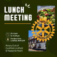 LUNCH MEETING AT THE BENT ARMS